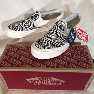VANS ANAHEIM FACTORY SLIP ON CHECK NIB W 7.5 M 6